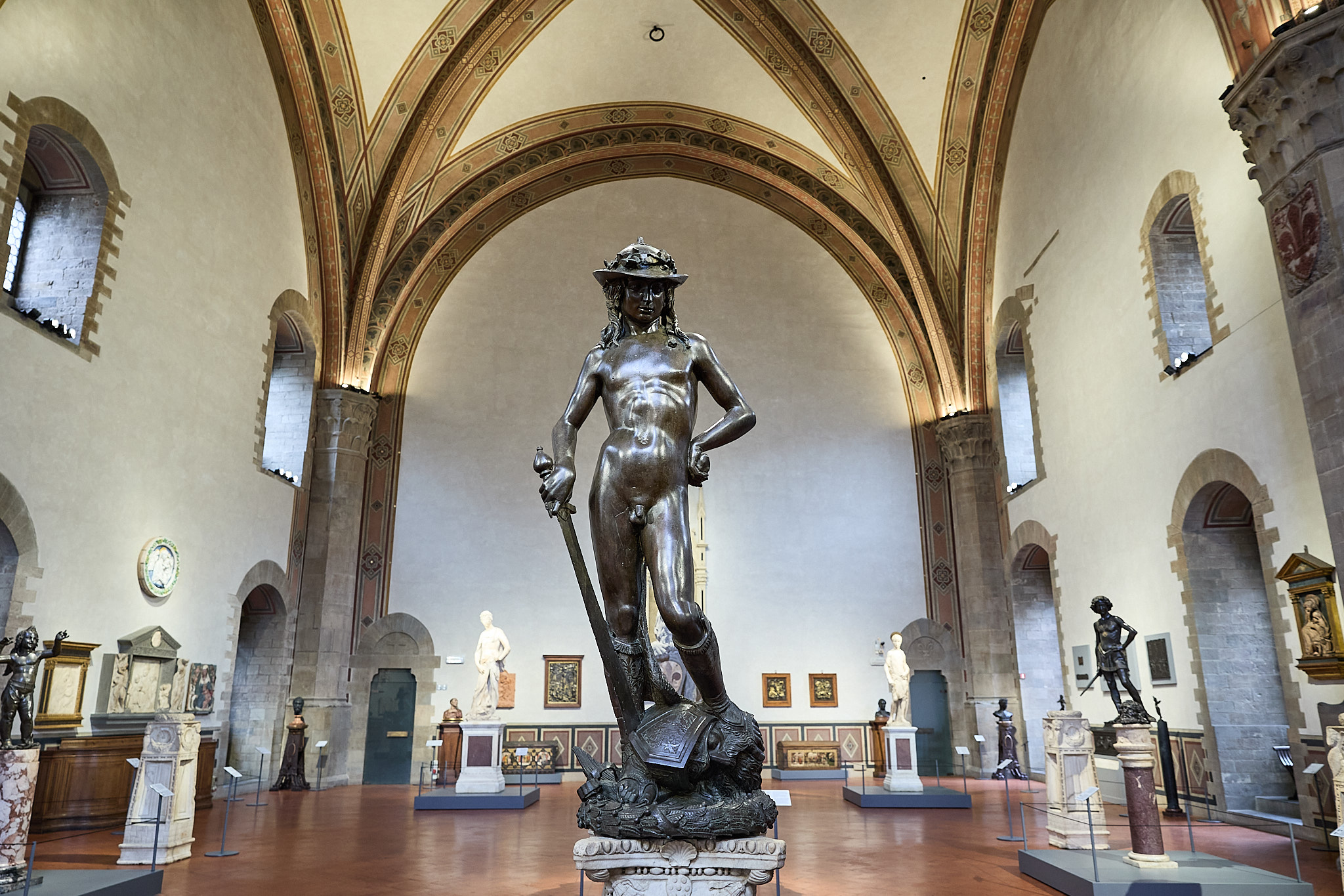 Salone Donatello - Museo Nazionale del Bargello (Foto di Nicola Neri - Fonte:  comunicato Musei del Bargello)