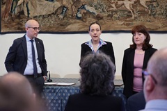 Scudo Verde un momento della presentazione (foto Antonello Serino - Met Ufficio Stampa)