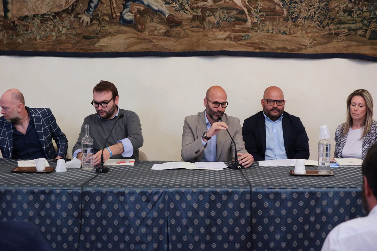 Toscanello d'Oro a Pontassieve un momento della presentazione (foto Antonello Serino - Met Ufficio Stampa)