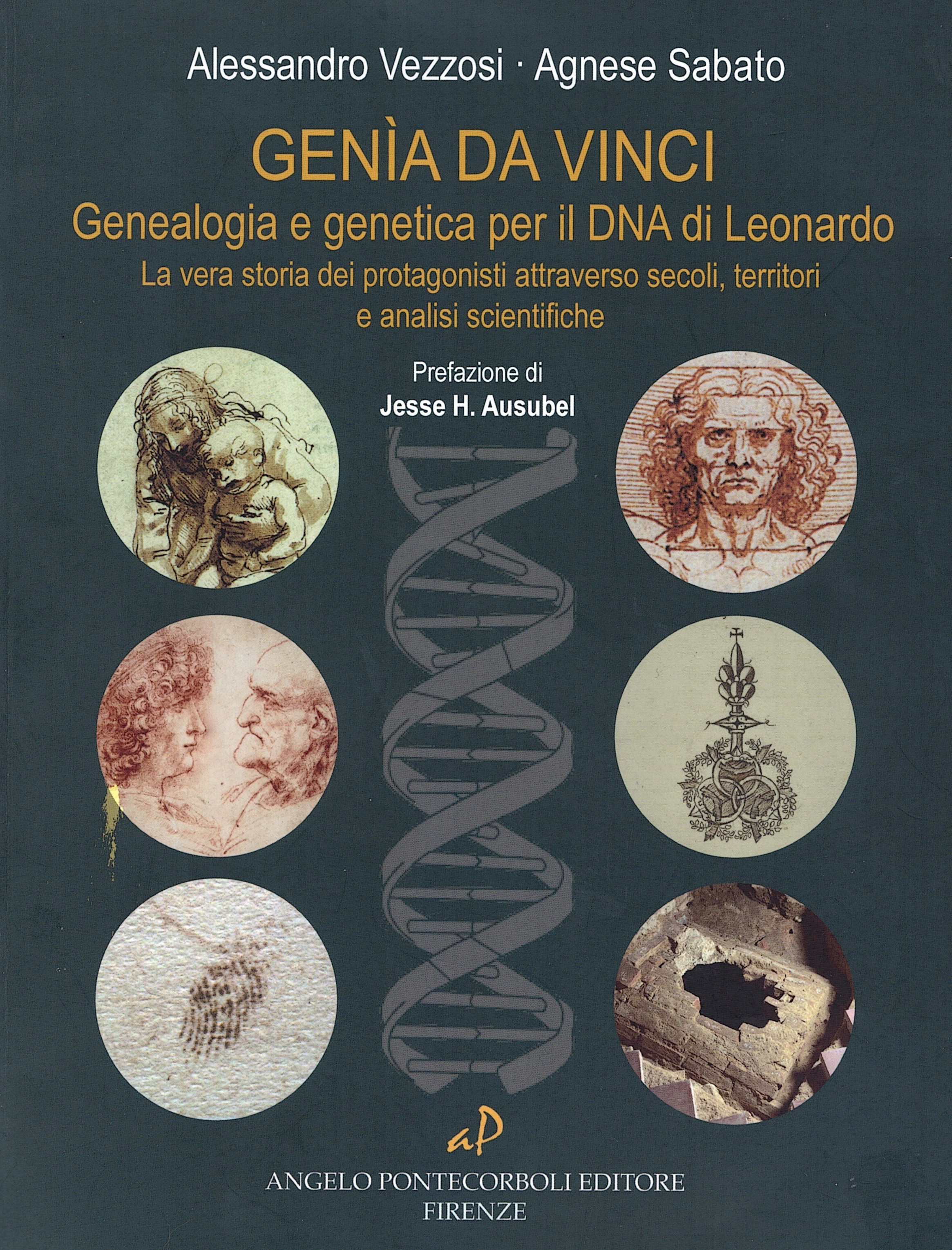 Copertina Libro - Fonte: Ufficio Stampa Leonardo da Vinci DNA Project