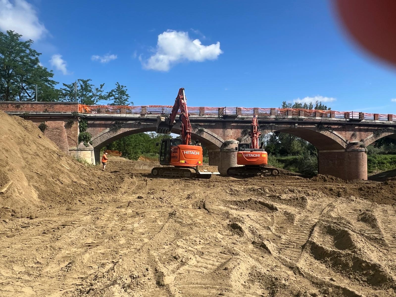 Inizio lavori ponte