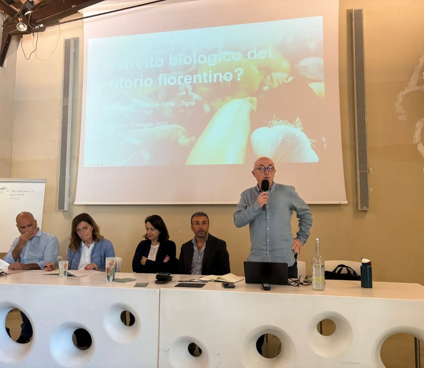 Un momento della presentazione