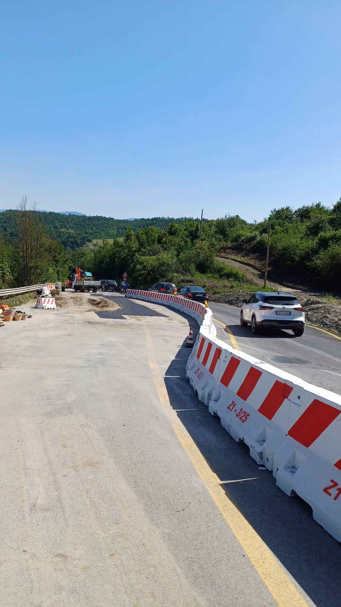 I lavori a Cornocchio 