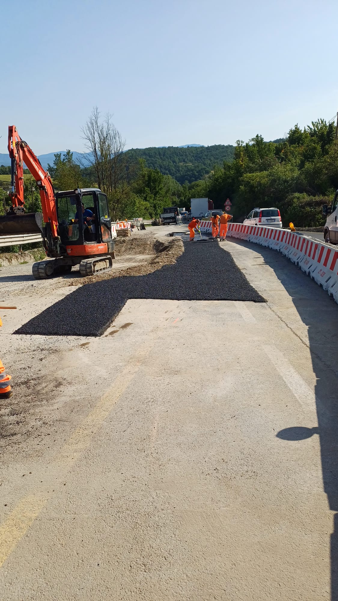 I lavori a Cornocchio 