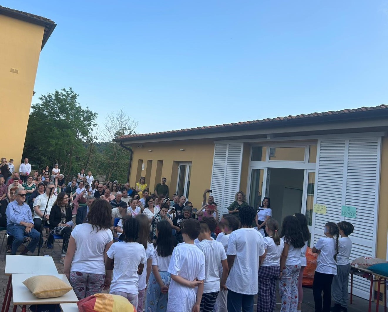 Un momento della rappresentazione (Fonte foto Comune di Reggello)