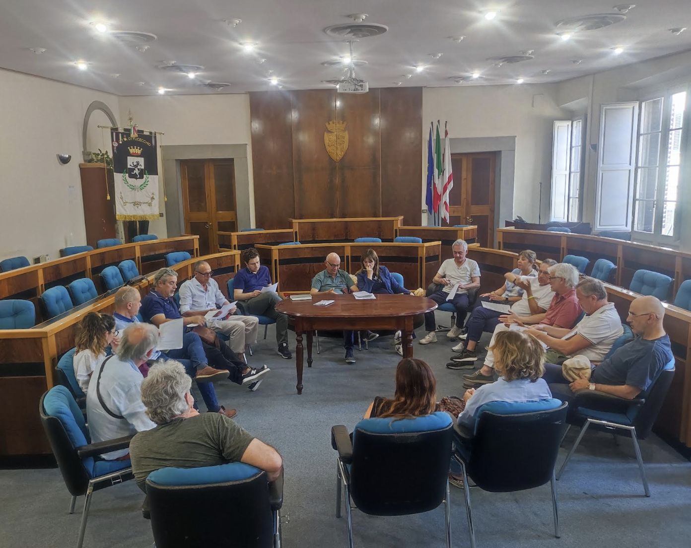 Un incontro per progettare la Casa di Comunità di Fucecchio (Foto da comunicato Comune di Fucecchio)