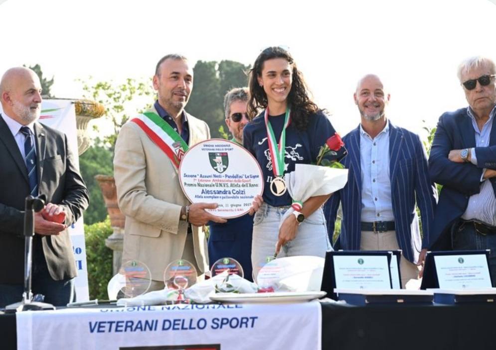 In foto il sindaco di Lastra a Signa Caporaso e la bisontina Alessandra Colzi