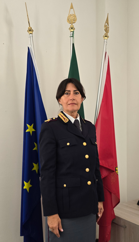 Il Primo Dirigente della Polizia di Stato dott.ssa Laura Pratesi (fonte foto comunicato stampa)