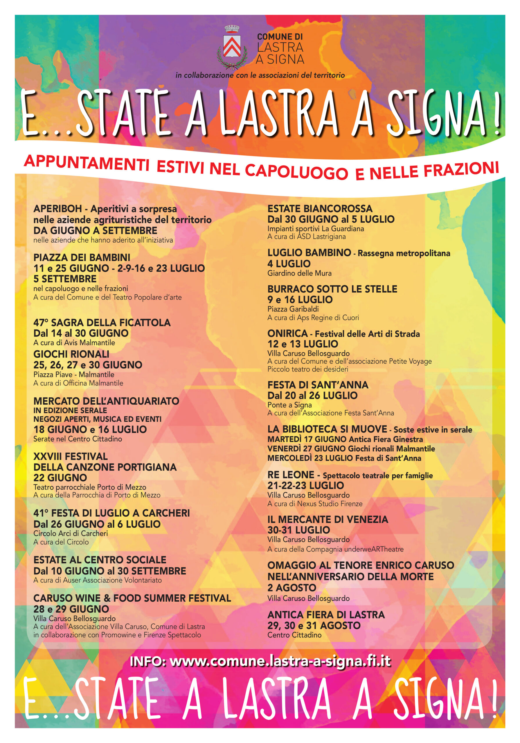 Locandina programma