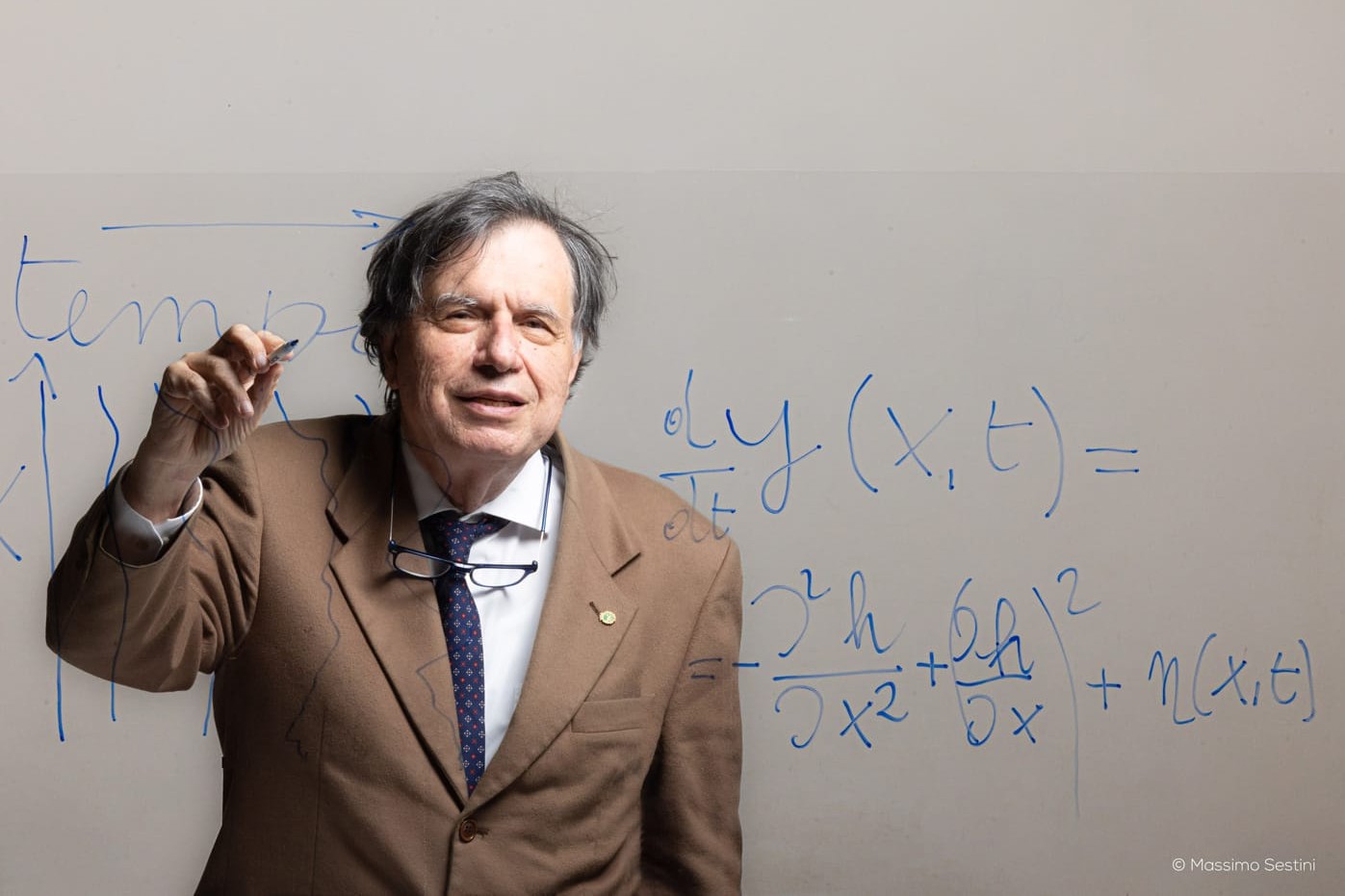 Professor Giorgio Parisi. Foto di Massimo Sestini  