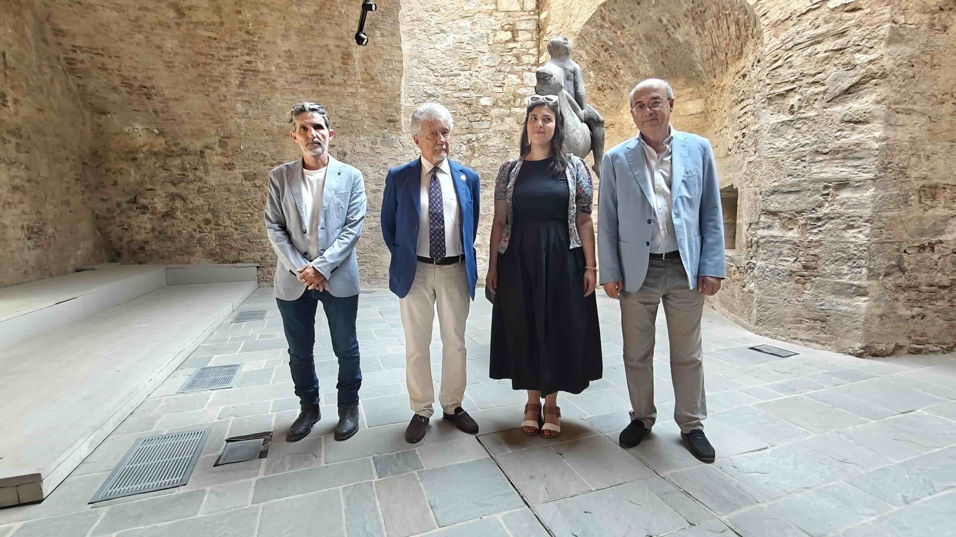 Lorenzo Cinatti, Alessandro Ghinelli, Moira Chiavarini, Alberto Fiz (fonte foto comunicato stampa)