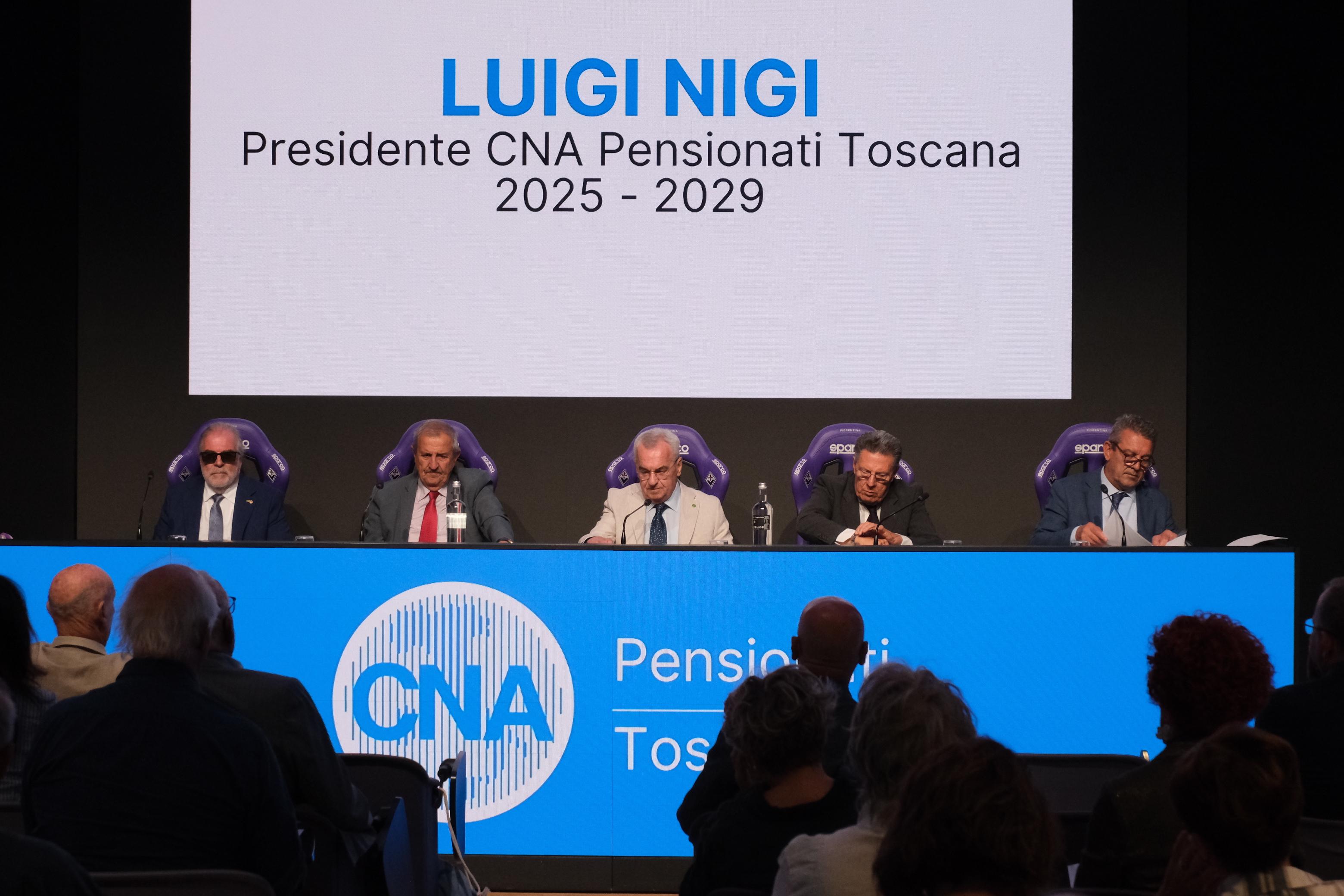 Luigi Nigi Presidente Cna Pensionati Toscana (Fonte foto Cna)
