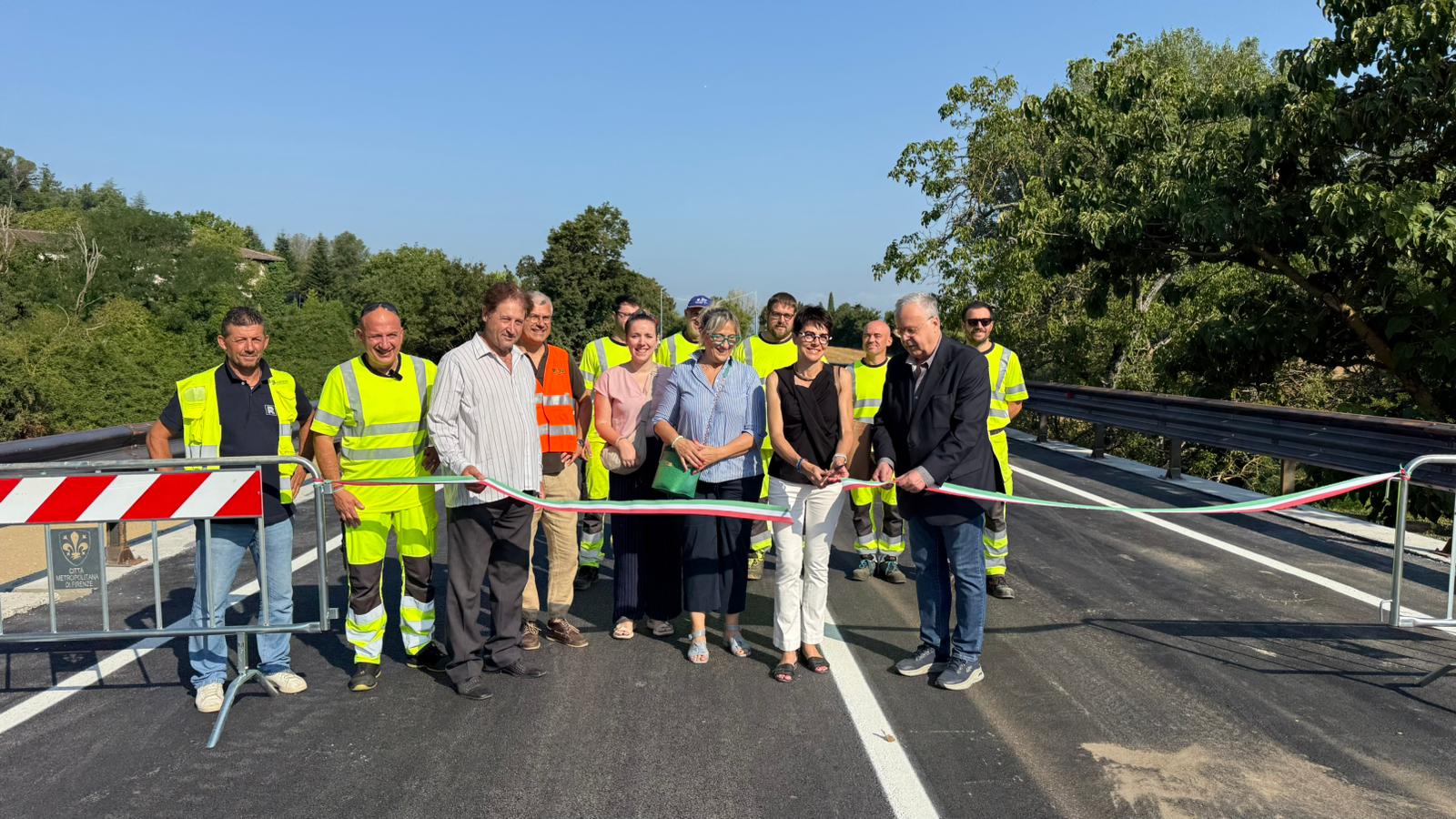 La riapertura del Ponte (foto di Florence Tv)