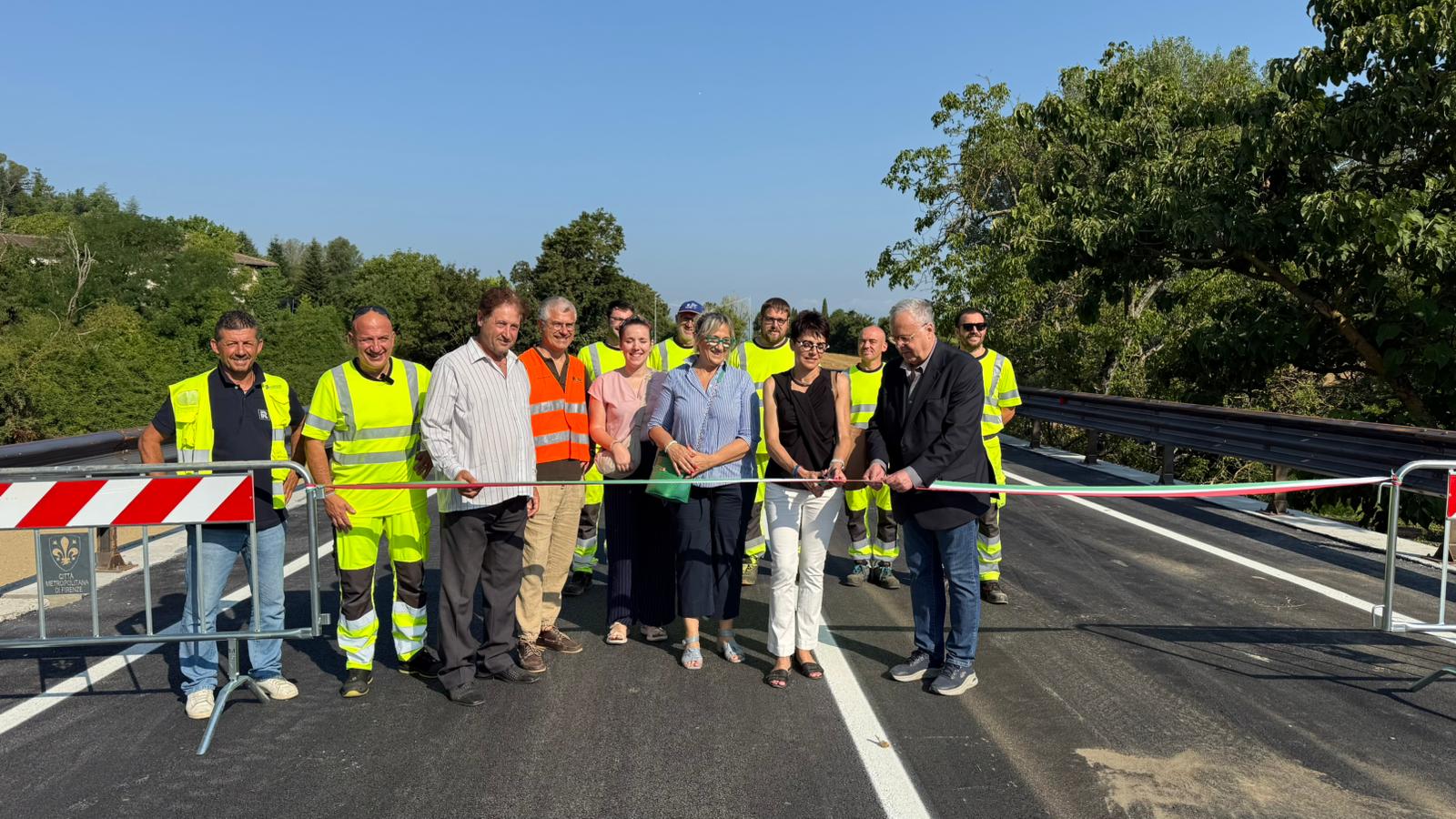 La riapertura del Ponte (foto di Florence Tv)