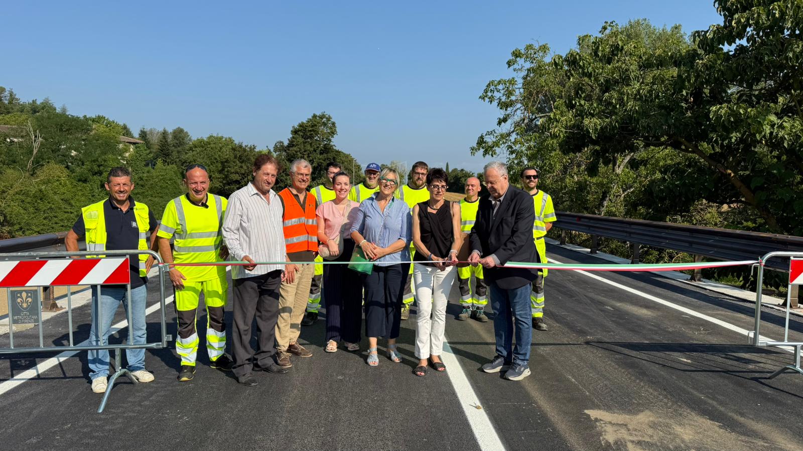 La riapertura del Ponte (foto di Florence Tv)