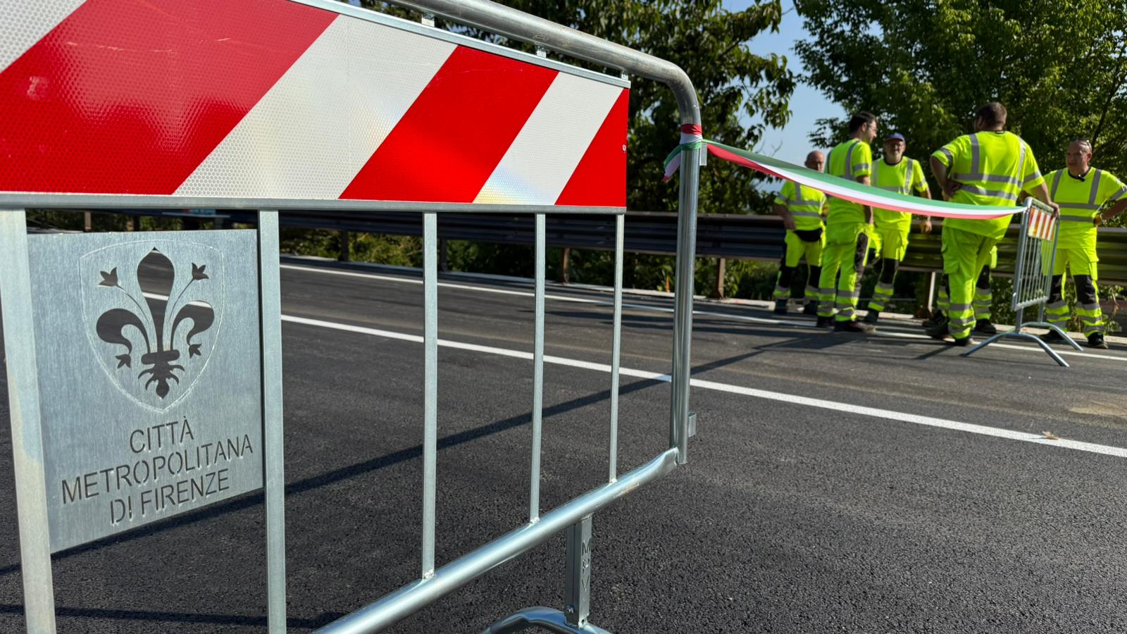 Al Ponte La Brocchi (foto di Florence Tv)