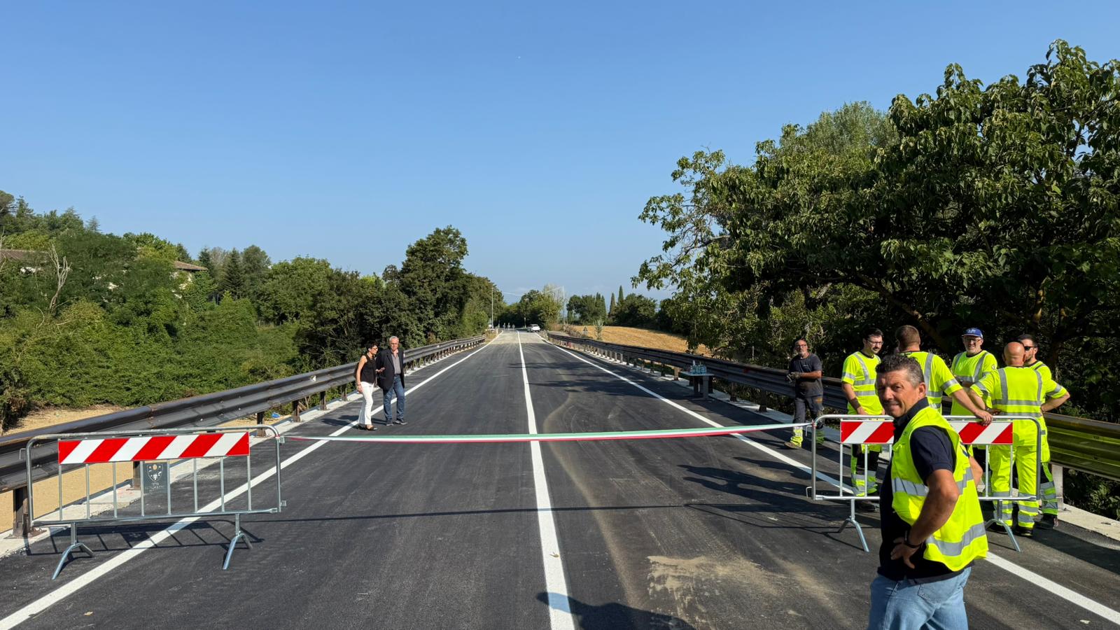 Al Ponte La Brocchi (foto di Florence Tv)