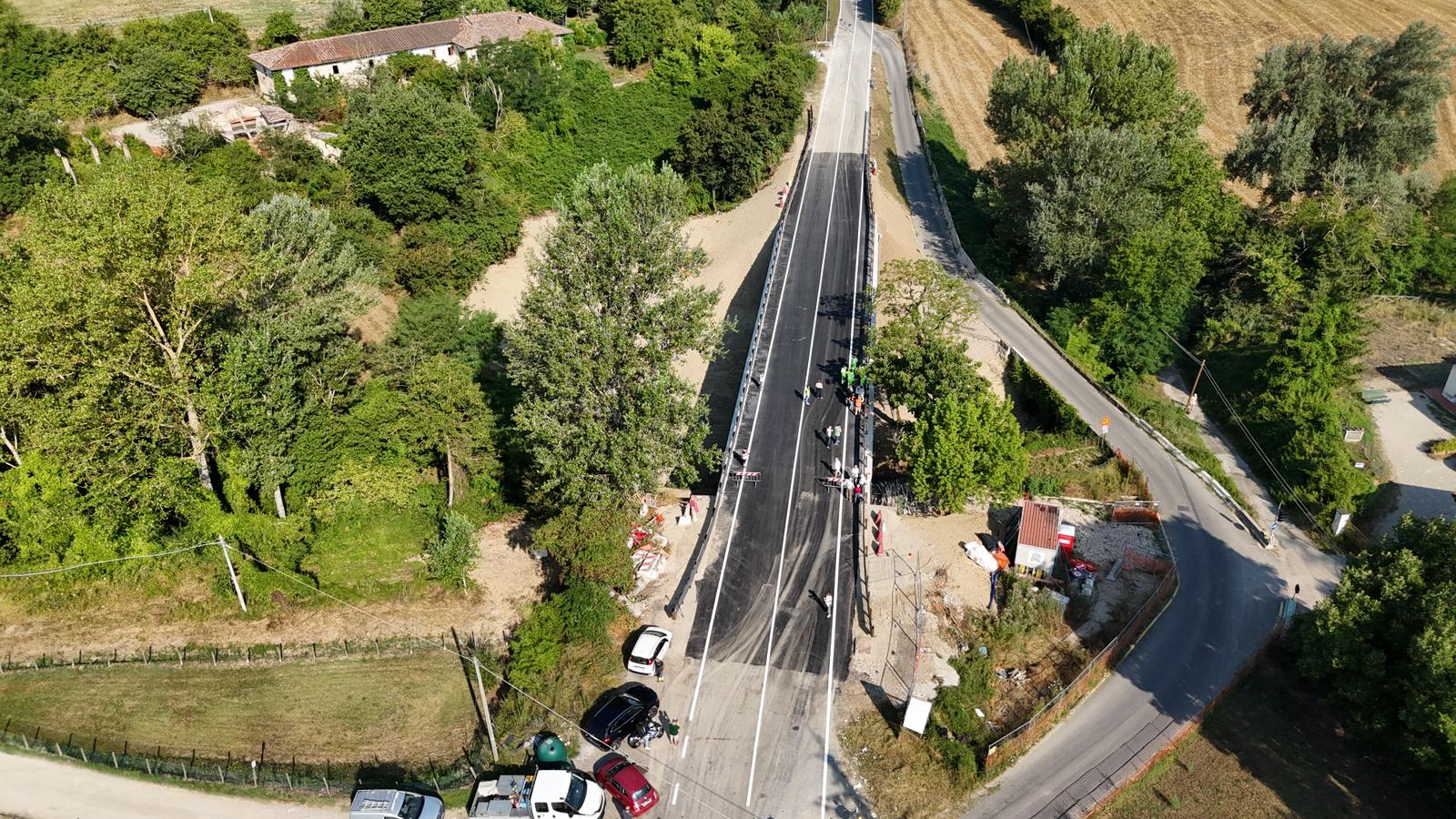 Il Ponte La Brocchi dall'alto (foto di Florence Tv)