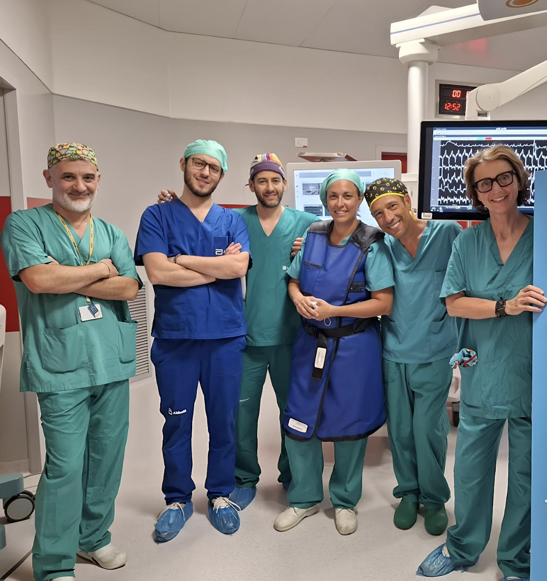 Team pacemaker senza fili (Fonte foto Aou Meyer Irccs  Asl Toscana Centro)