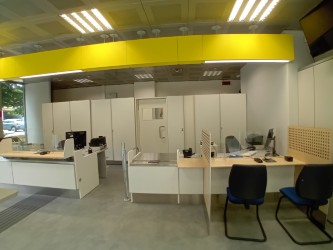 Ufficio postale di Firenzuola (Foto da comunicato Poste Italiane)