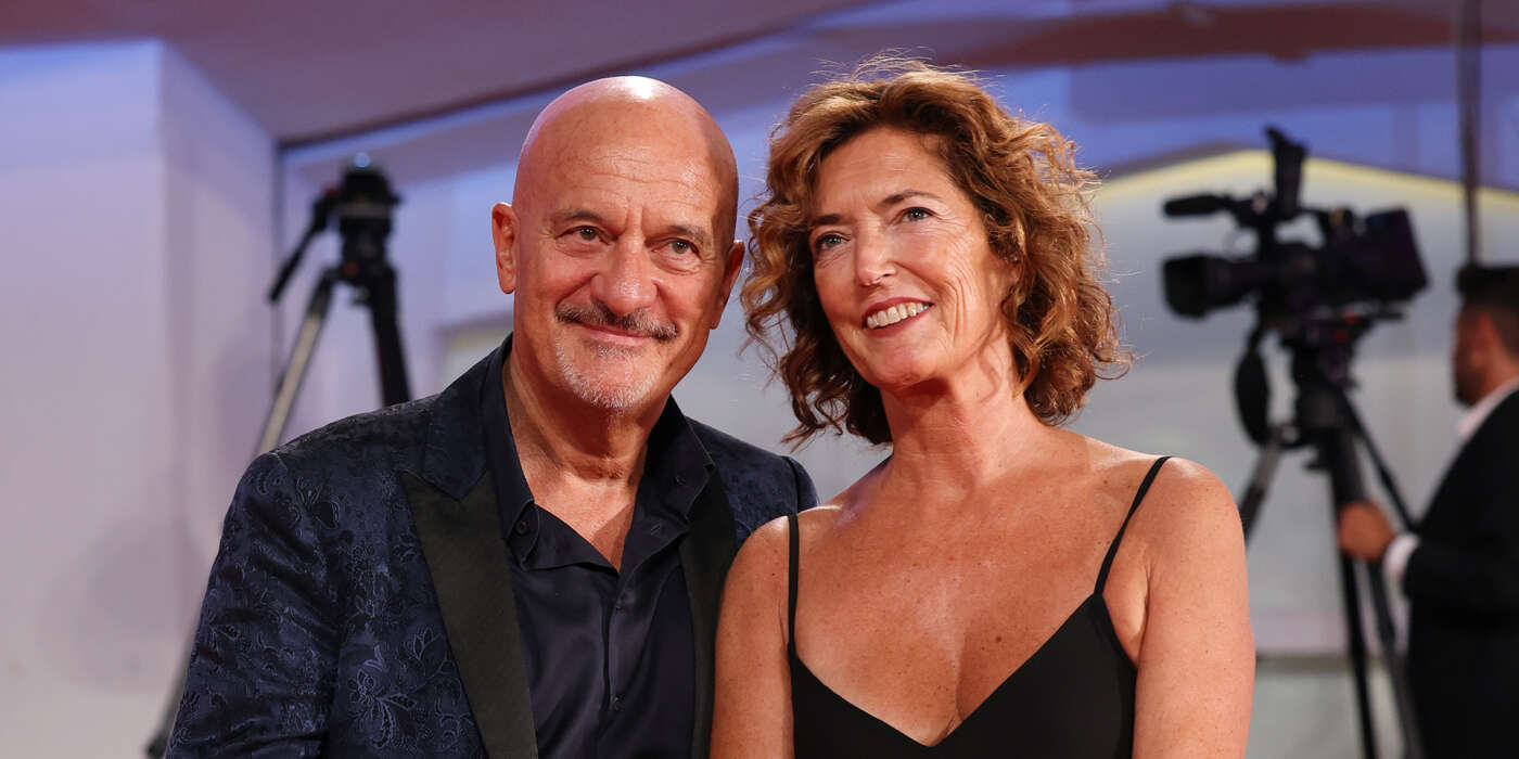 Sandra Bonzi e Claudio Bisio a Tavarnelle