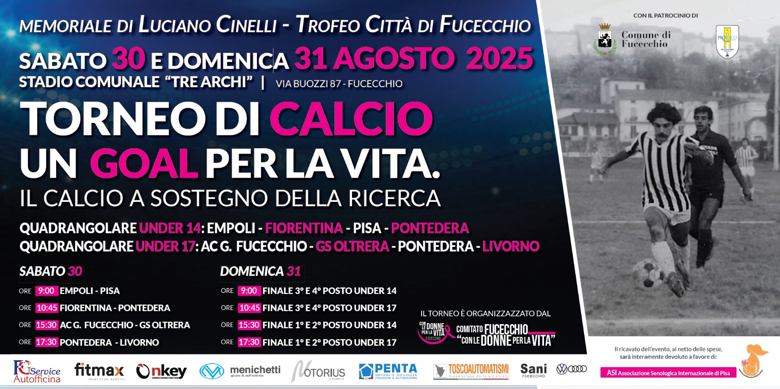 La locandina dell'evento