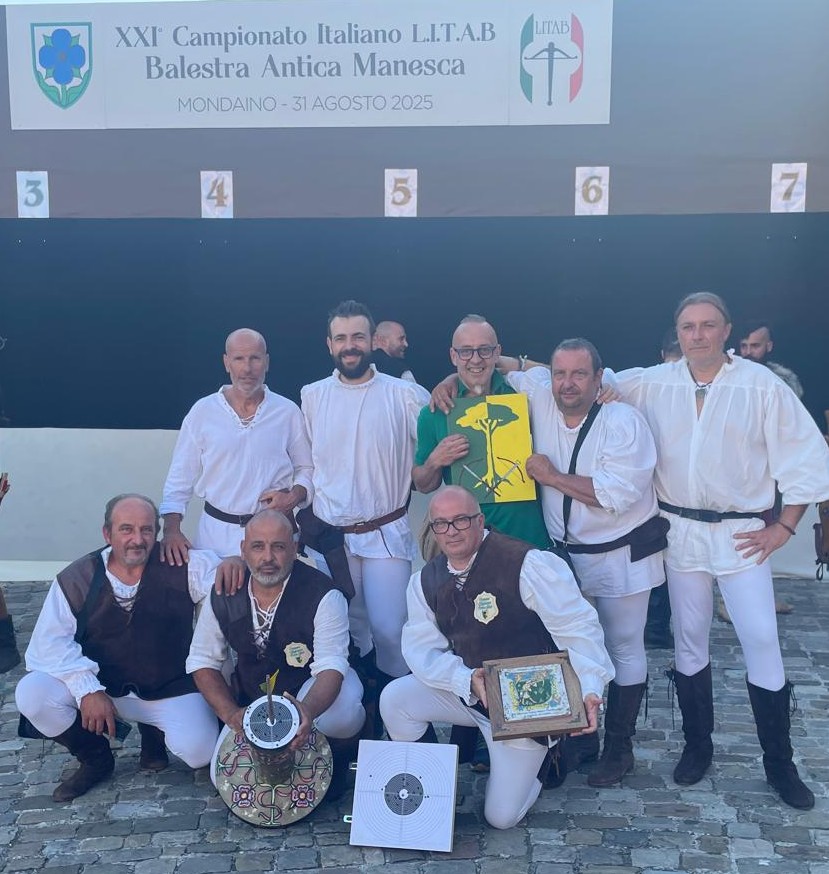 Un momento della cerimonia