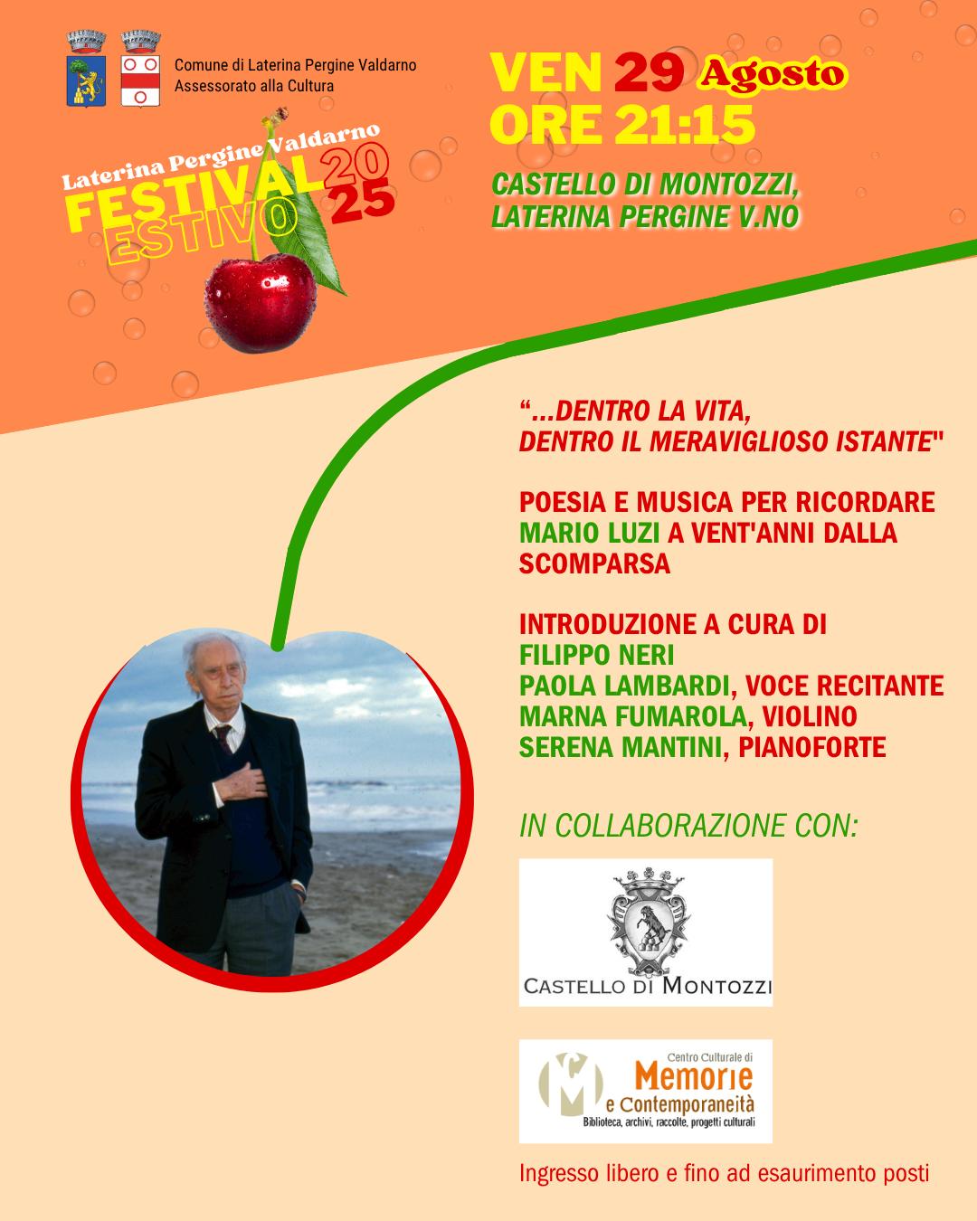 La locadina dell'evento
