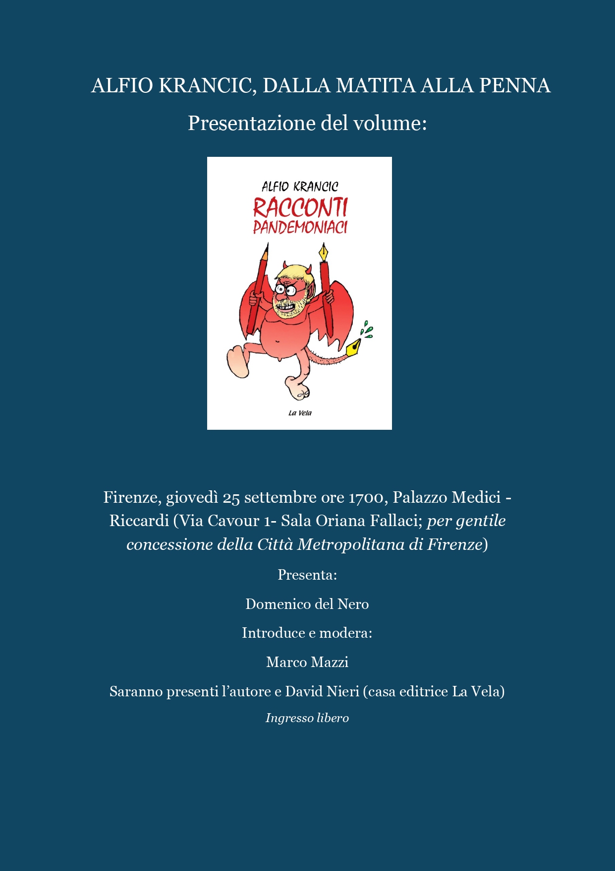 La locandina dell'evento 