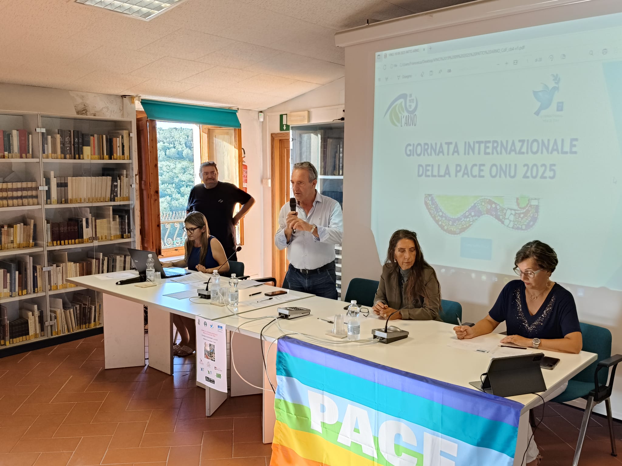 Fiume della Pace (Fonte foto Consorzio di Bonifica Basso Valdarno)