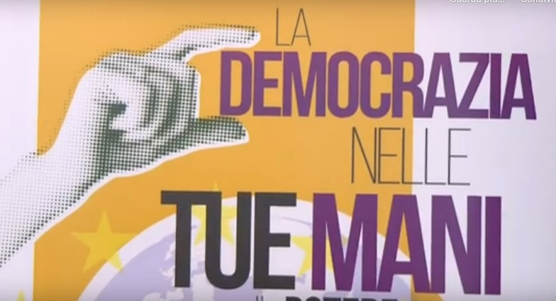 'La democrazia nelle tue mani'