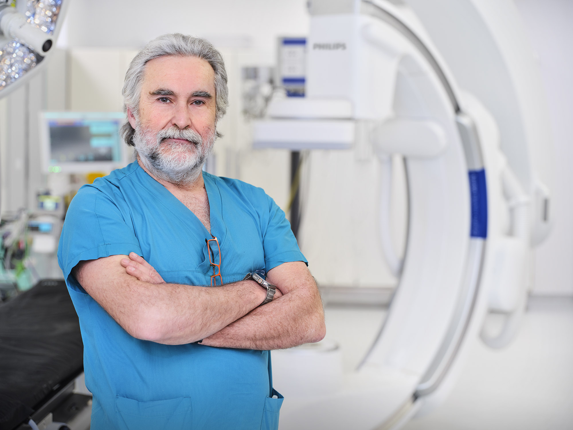 Il Il dr Stefano Michelagnoli (Foto da comunicato Ausl Toscana Centro)