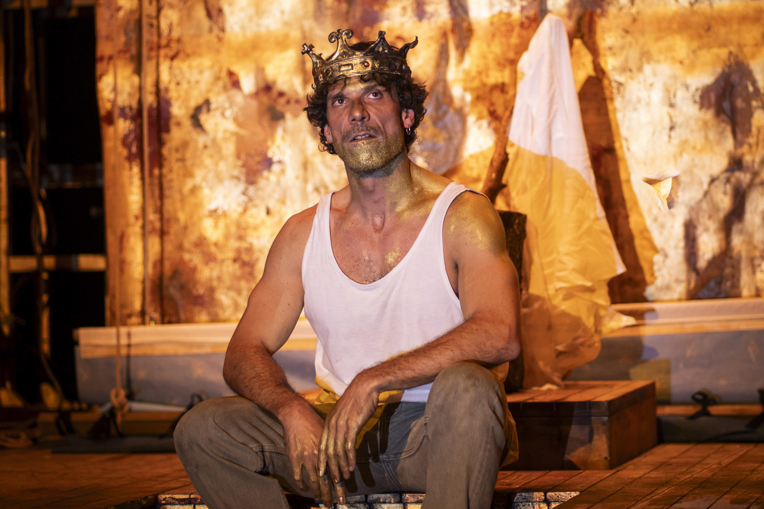 Storia di un cinghiale - Francesco Montanari_ (Foto  Masiar Pasquali - fonte comunicato Teatro della Toscana)