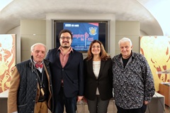 Un momento della presentazione (foto Antonello Serino - Met Ufficio Stampa)