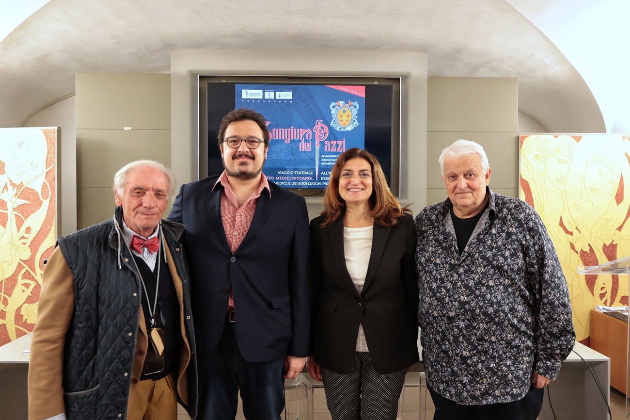 Un momento della presentazione (foto Antonello Serino - Met Ufficio Stampa)