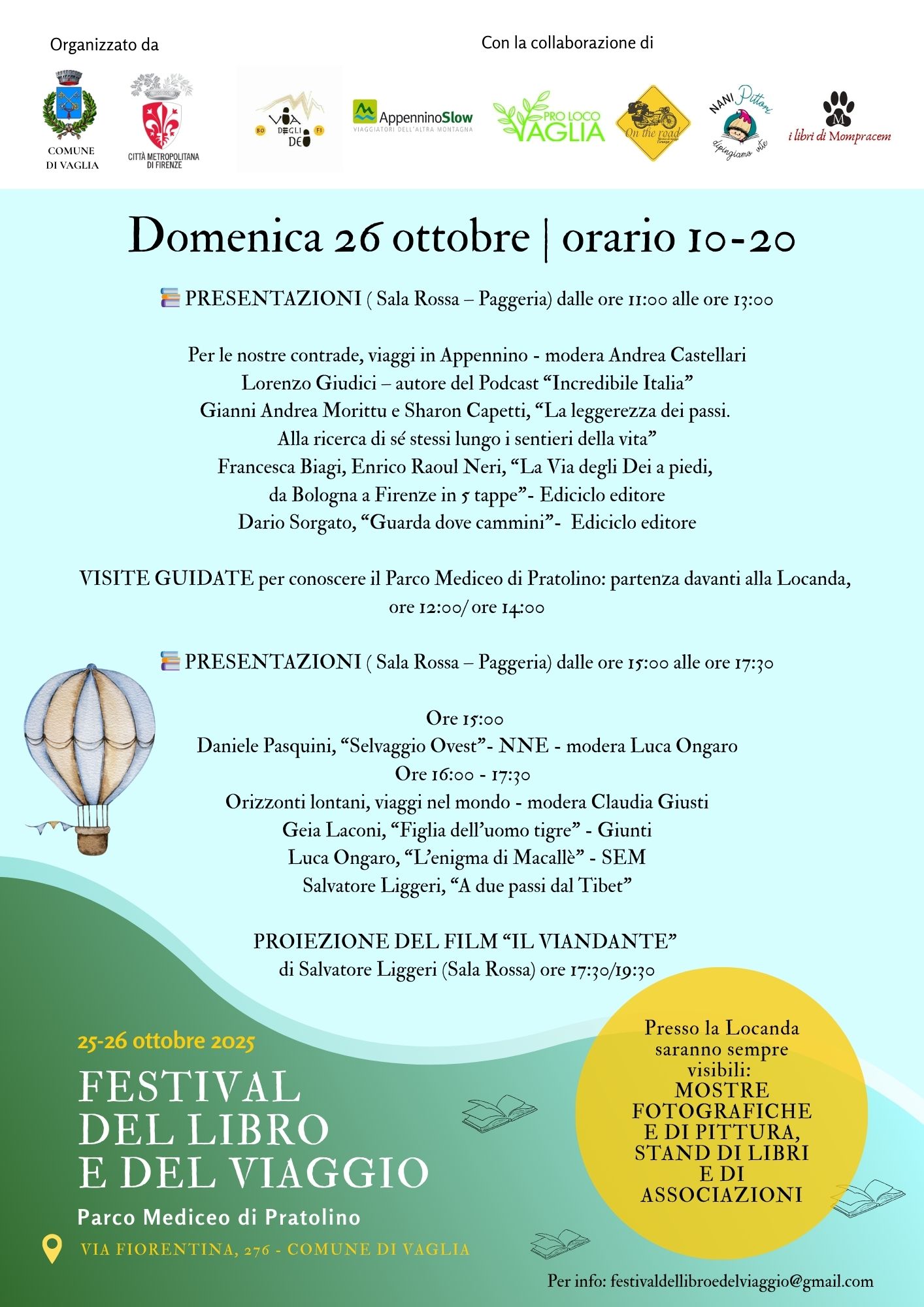 Locandina Domenica 26 Ottobre 2025