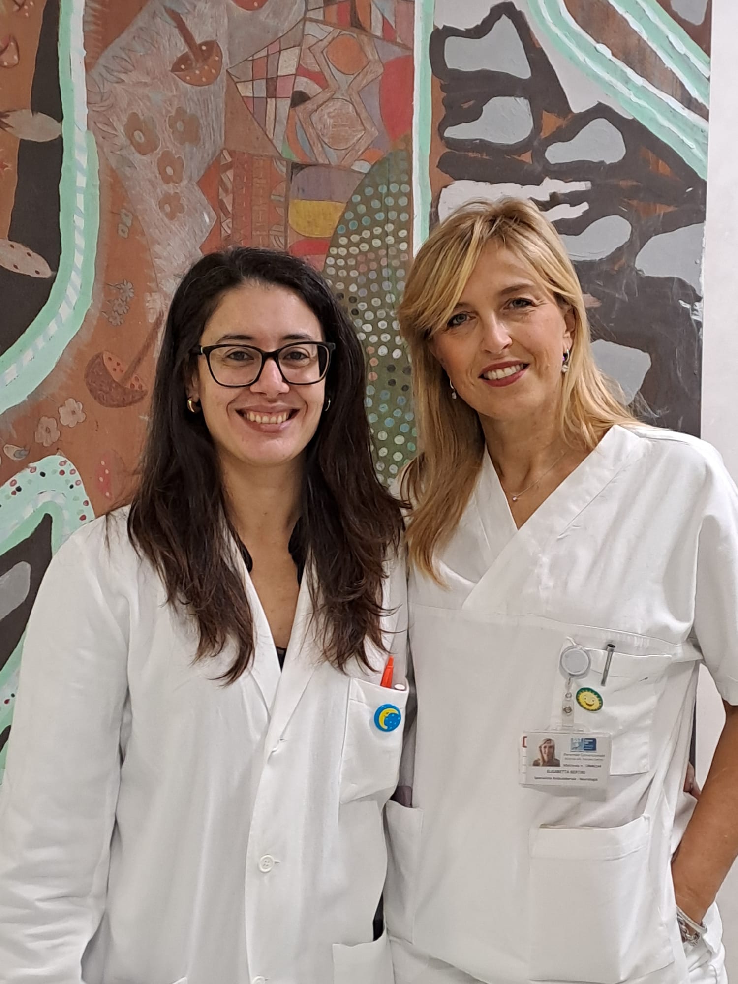 Da sx le dottoresse Giannoni e Bertini (Fonte foto Ausl Toscana Centro)