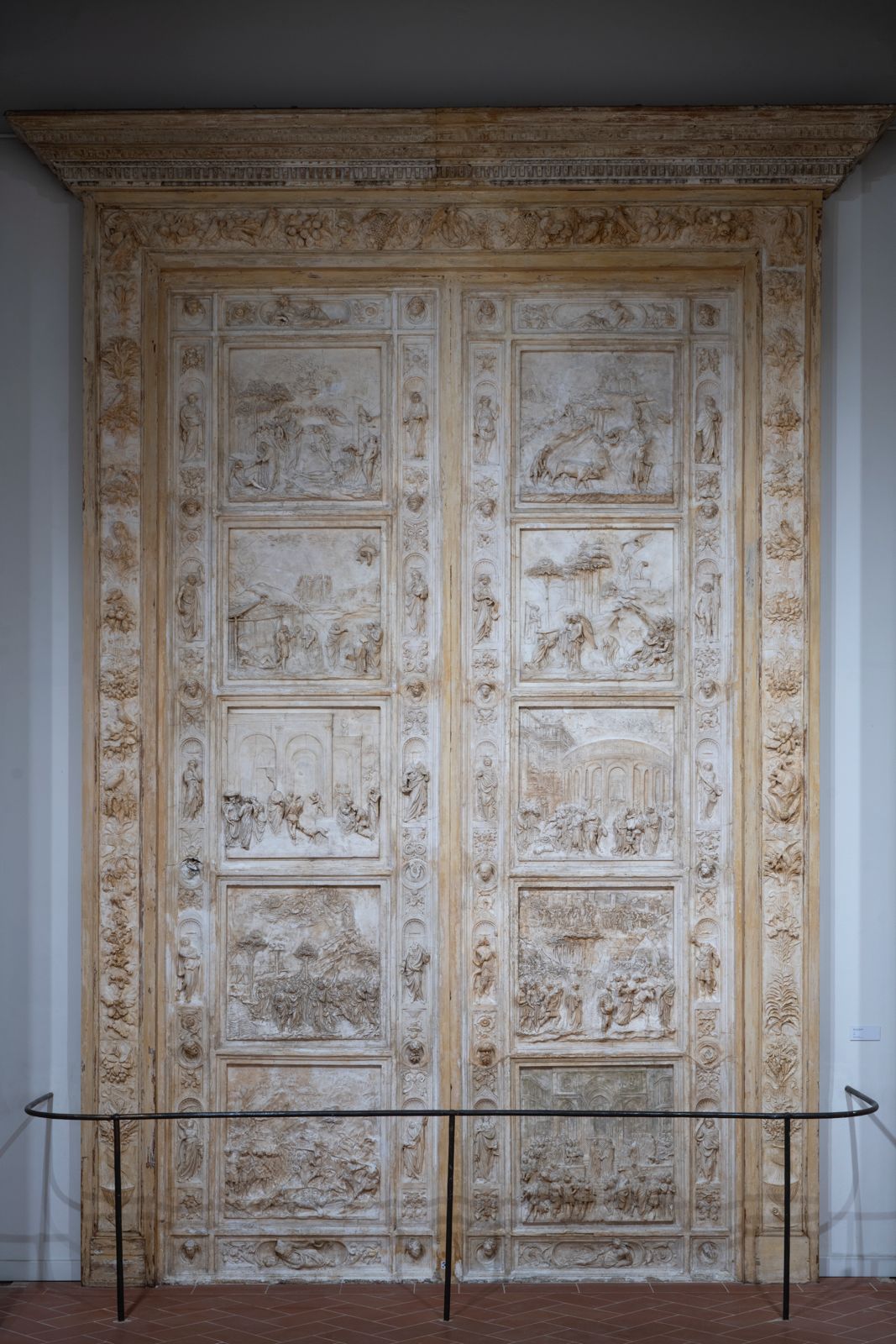 Calco in gesso Porta del Paradiso Lorenzo Ghiberti_Accademia di Belle Arti Firenze (fonte foto comunicato stampa)