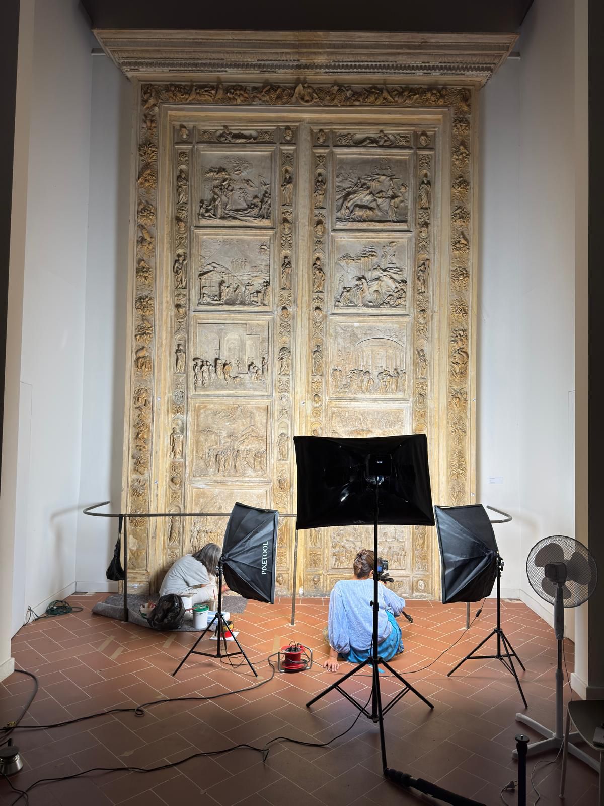 Calco in gesso Porta del Paradiso Lorenzo Ghiberti_Accademia di Belle Arti Firenze(fonte foto comunicato stampa)