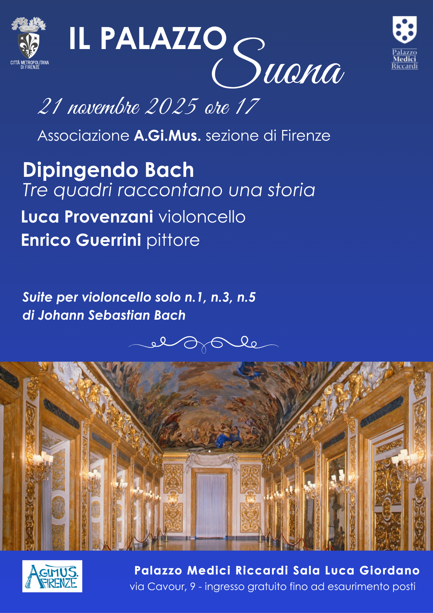 Locandina Palazzo Suona - Evento 21 Novembre 2025