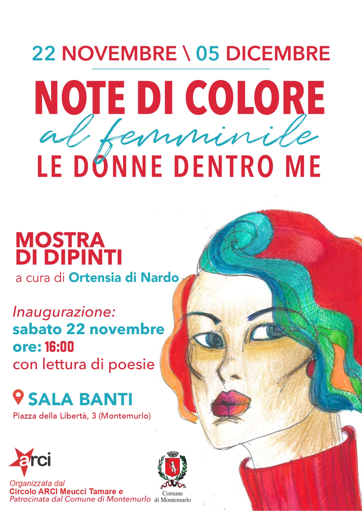 Mostra Note di Colore al Femminile - novembre dicembre_page-0001 (fonte foto comunicato stampa)