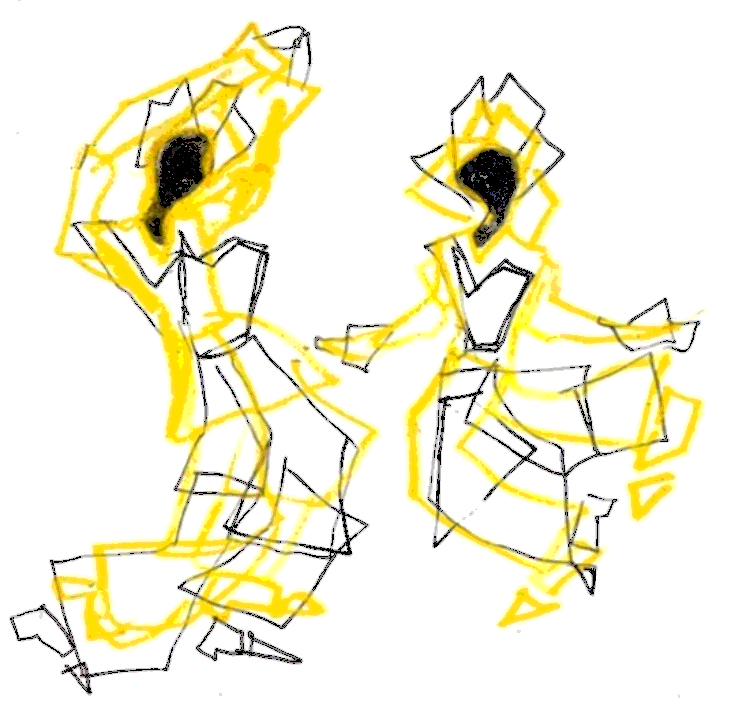 Disegno di Virgilio Sieni (Fonte Fondazione Teatro della Toscana)