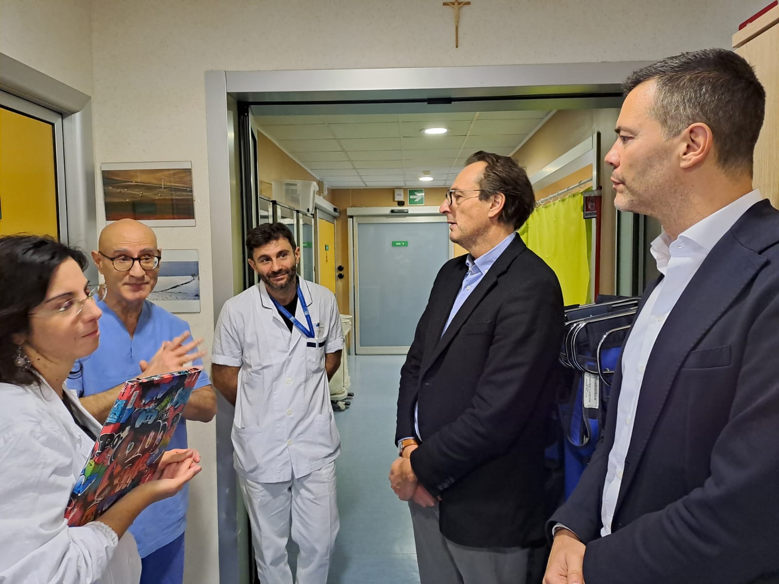 I Direttori con Donato Riccardi Direttore Endoscopia Digestiva