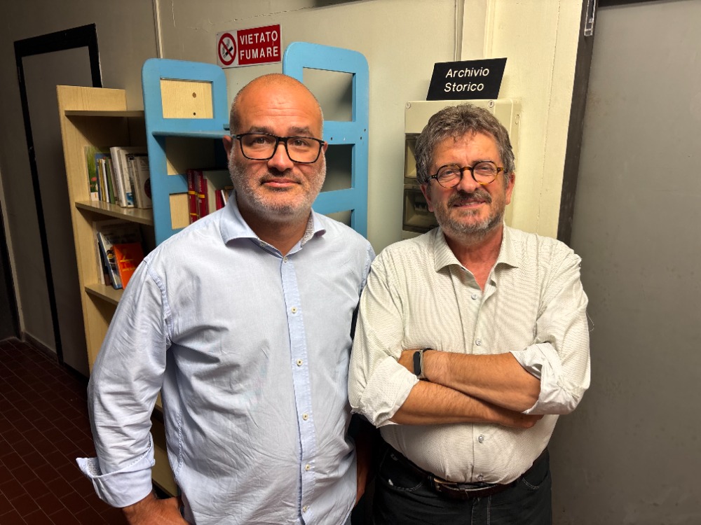 L'Assessore La Placa e il sindaco Fossi (Fonte foto comunicato Comune di Signa)