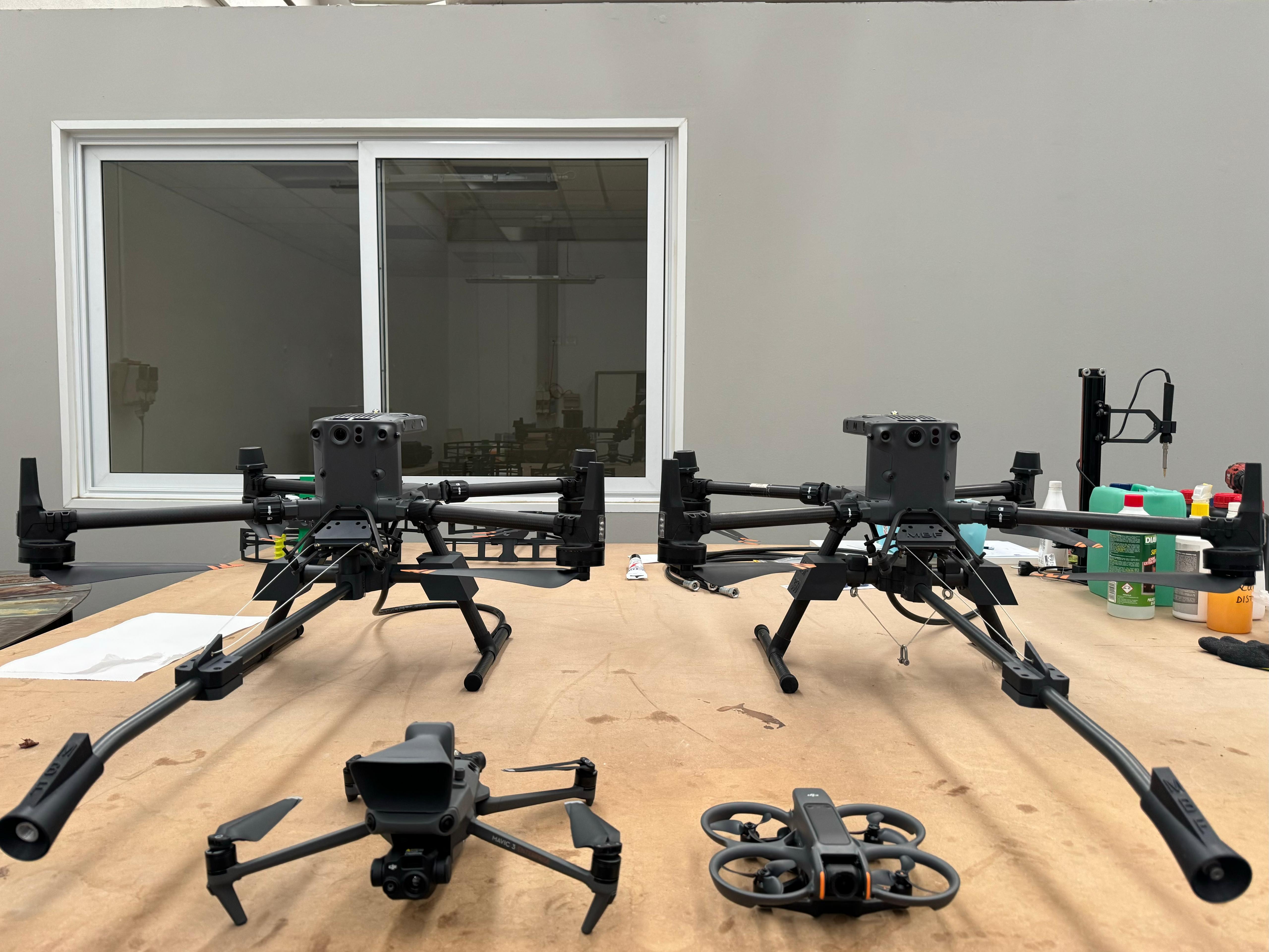 I droni per la videosorveglianza (Foto da comunicato Estra)