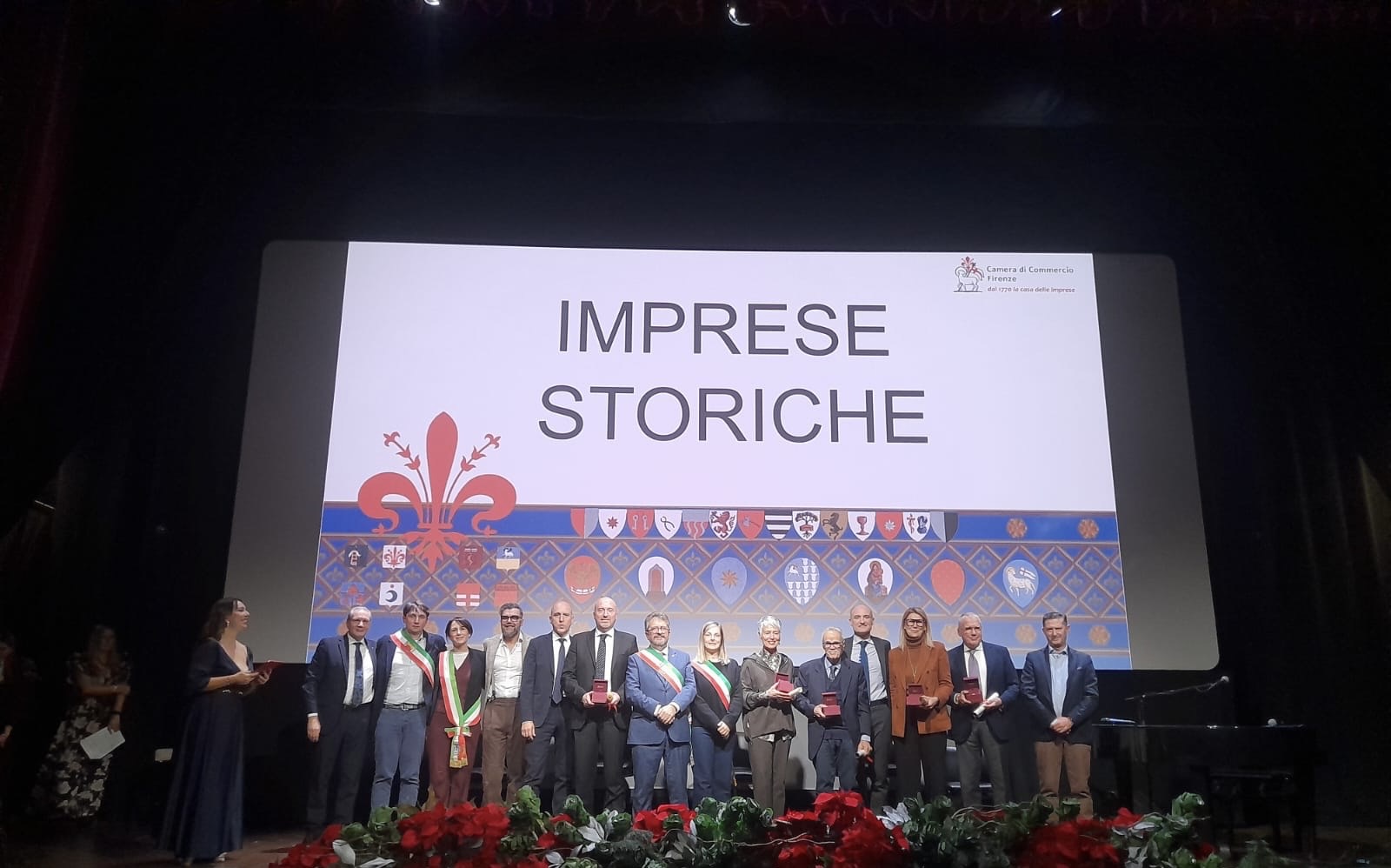 Premiazione imprese Storiche (Fonte foto Comune di Signa)
