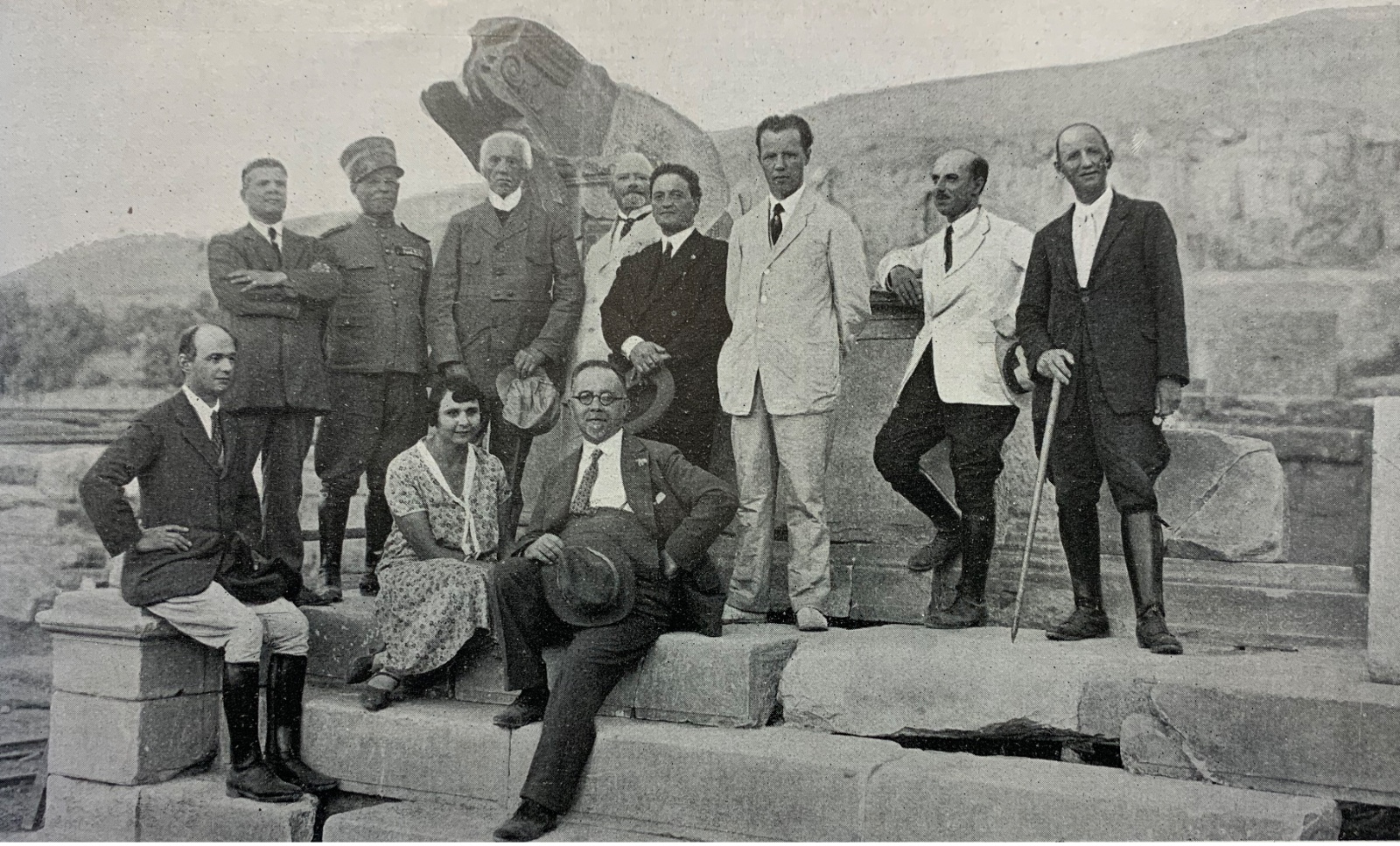 archeologi italiani in libia nel 1927