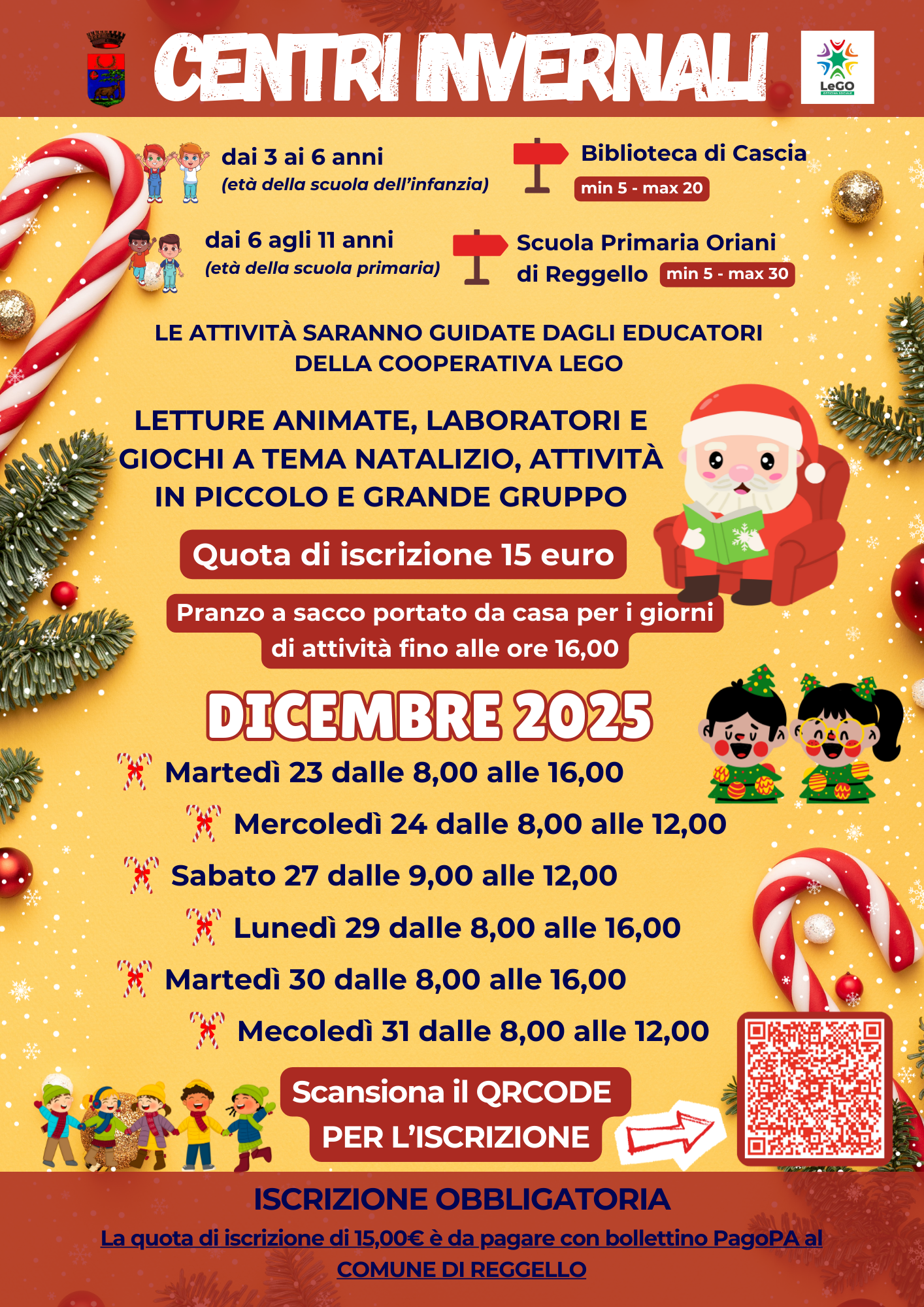 Centri invernali 2025 a Reggello