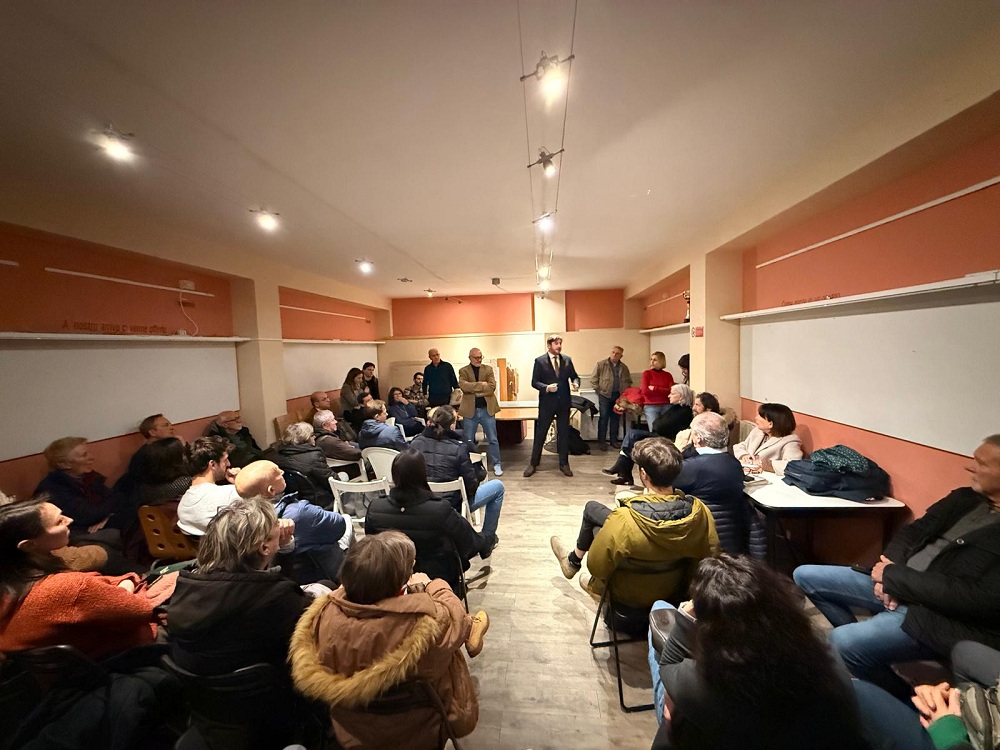 Un momento della riunione