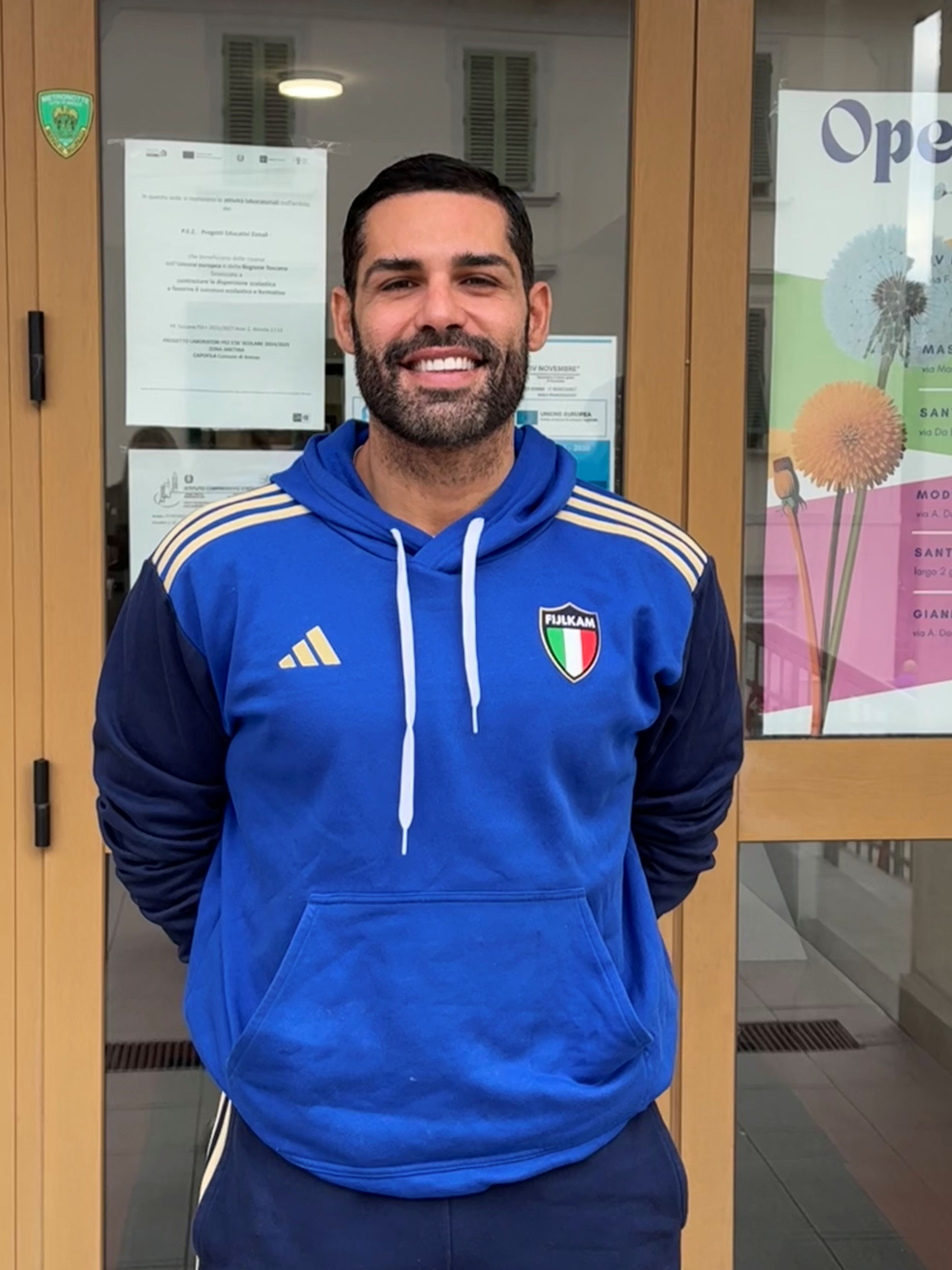 Il campione olimpico di karate a Tokyo 2021, Luigi Busà (Fonte foto comunicato Estra)